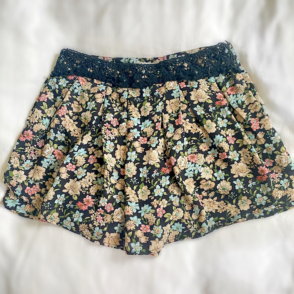 Aniina floral skirt shorts